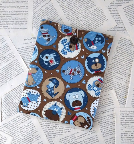 Handmade book sleeve cover - handmade,