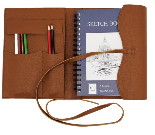 Drawing book cover sketchbook - book,