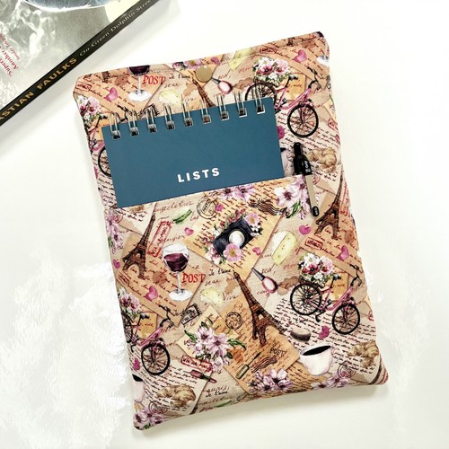 Book sleeve cover with front - cover,