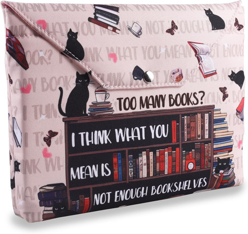 Book sleeve with zipper for - sleeve,