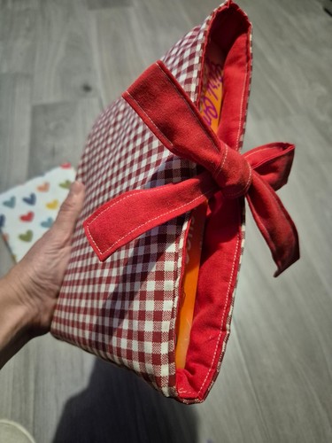 Handmade fabric book - fabric,