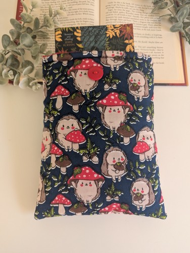 Cute hedgehog book sleeve - cute,