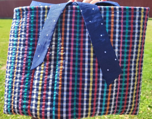 Handmade padded fabric book - padded,