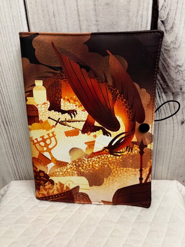 Padded fabric book cover - padded, w/