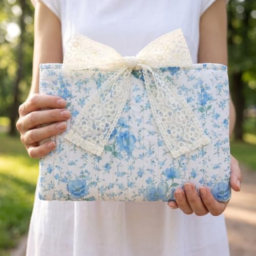 Mindsoft quilted lace bow - lace,