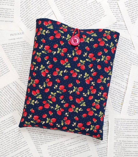 Handmade book sleeve cover - book,