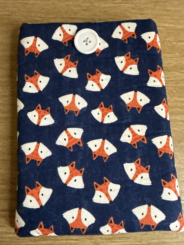Handmade padded book sleeve - handmade,