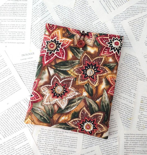 Handmade book sleeve - sleeve, cover