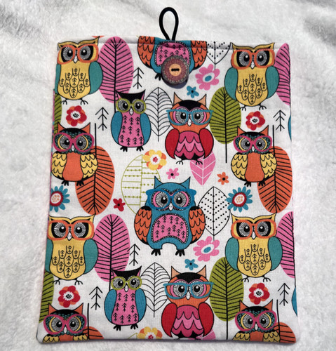 Handmade padded book sleeve - padded,