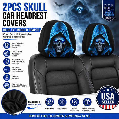 2pcs halloween horror car - horror,