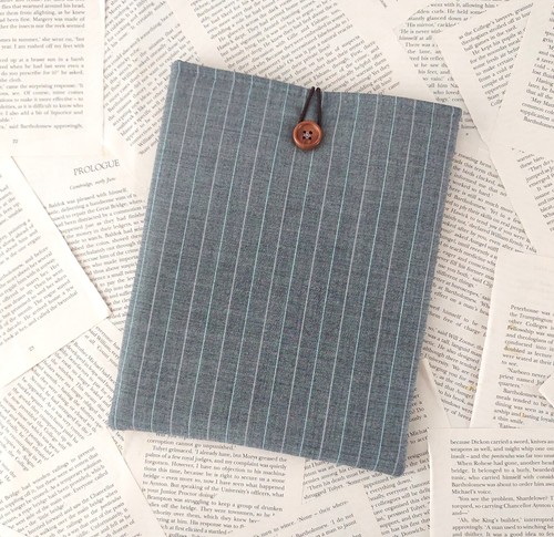 Handmade book sleeve cover - book,