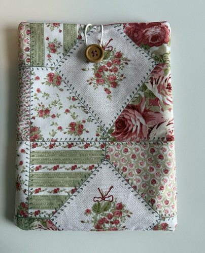 Handmade floral patchwork - floral,
