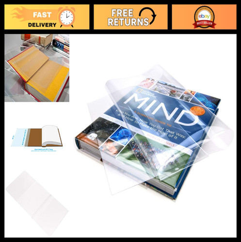 Clear book covers - clear, pack