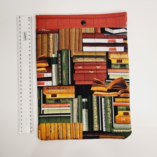 Handmade padded book sleeve - book,