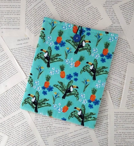 Handmade book sleeve cover - book,