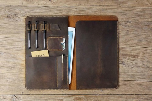 Leather legal pad - portfolio, /