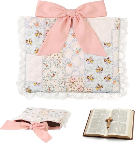 Spliced floral quilted bible - floral,
