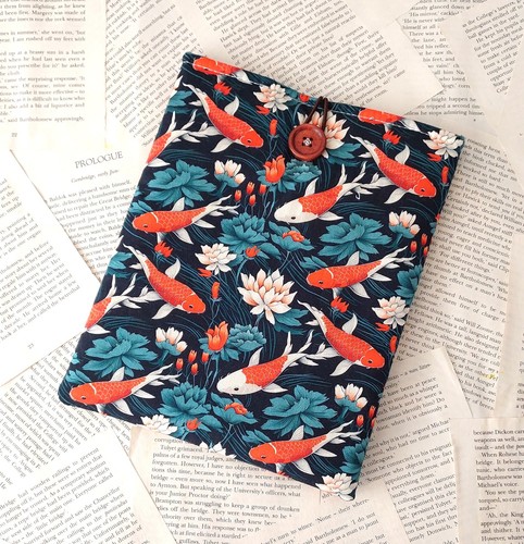 Handmade book sleeve cover - sleeve,