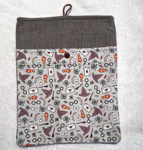 Handmade padded book sleeve - handmade,