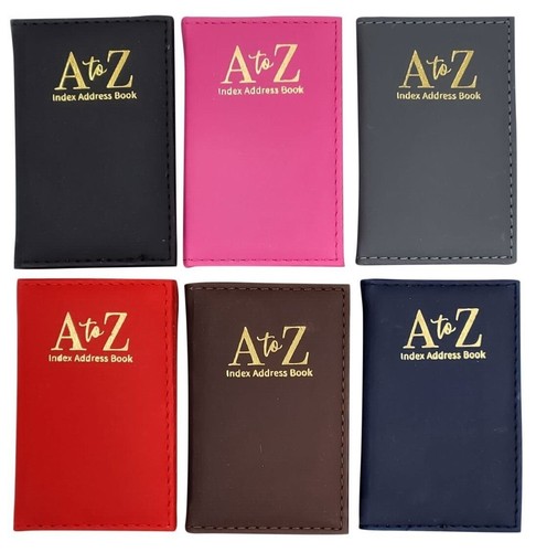 Index address book leather - address,